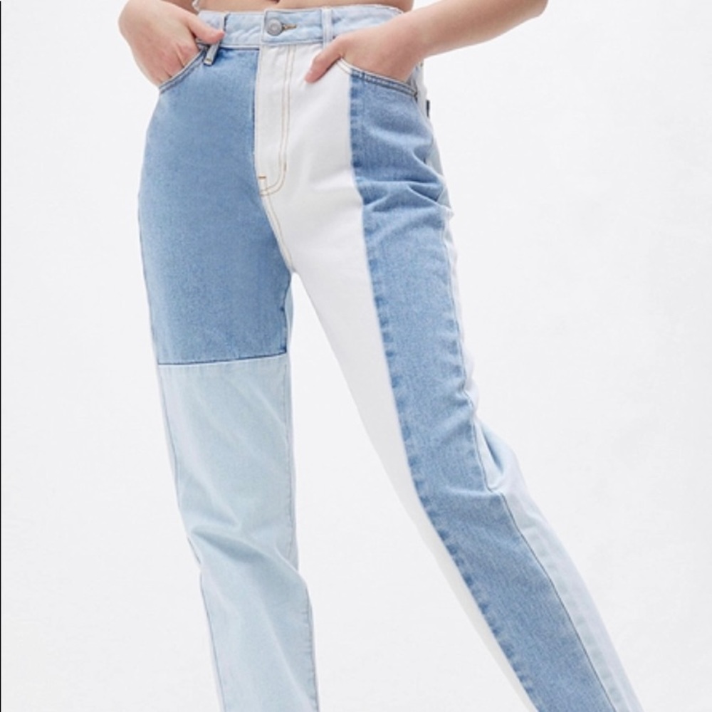Pacsun Patch Mom Jeans